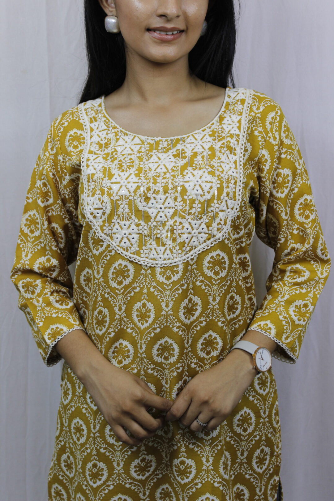 Mustard Kurti - Image 5