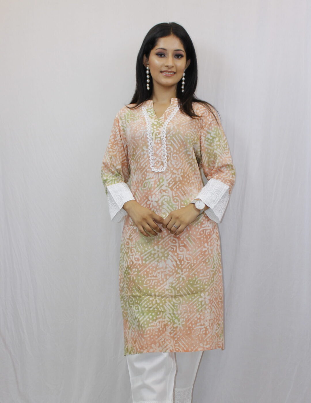 Multicolour Kurti With Pant - Image 5