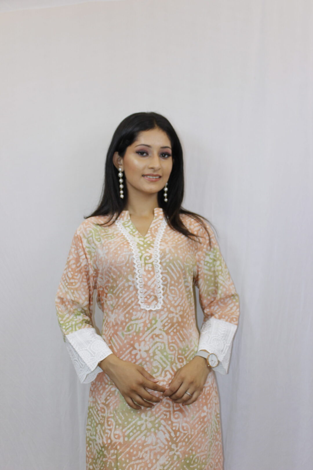 Multicolour Kurti With Pant - Image 2