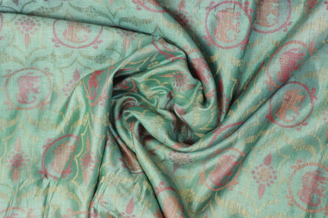 Heavy work Double Shade Saree - Image 3